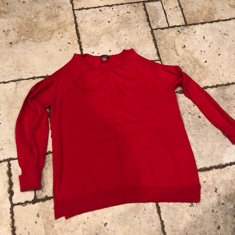 Vince Camuto cold shoulder sweater